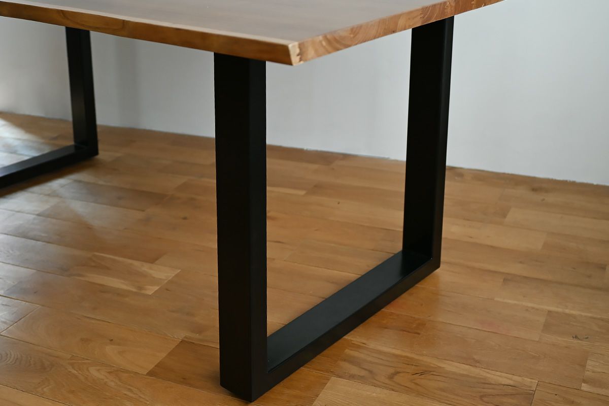 ナチュラルエッジ ダイニングテーブル(W165) (W180)