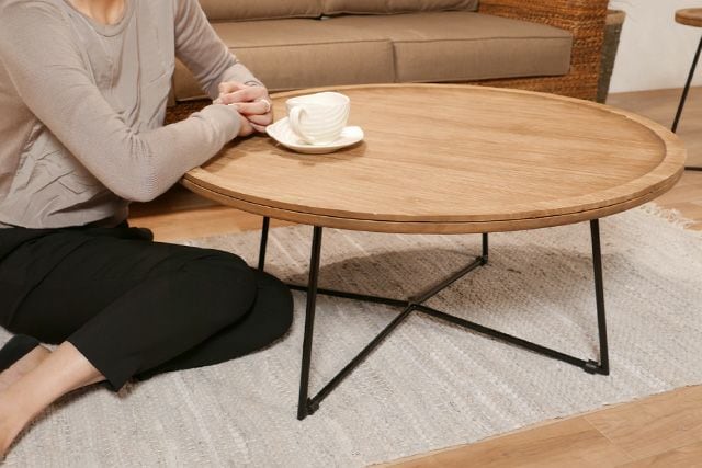 FARGO/ラウンドコーヒーテーブル