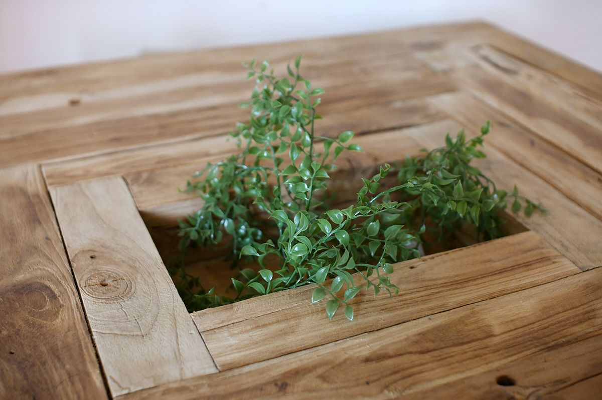 CHISTA/オールドチーク スクエアテーブル