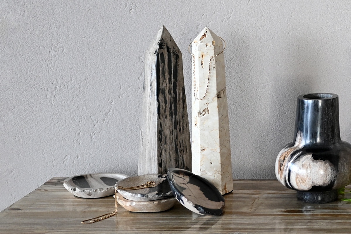 木化石 オブジェ