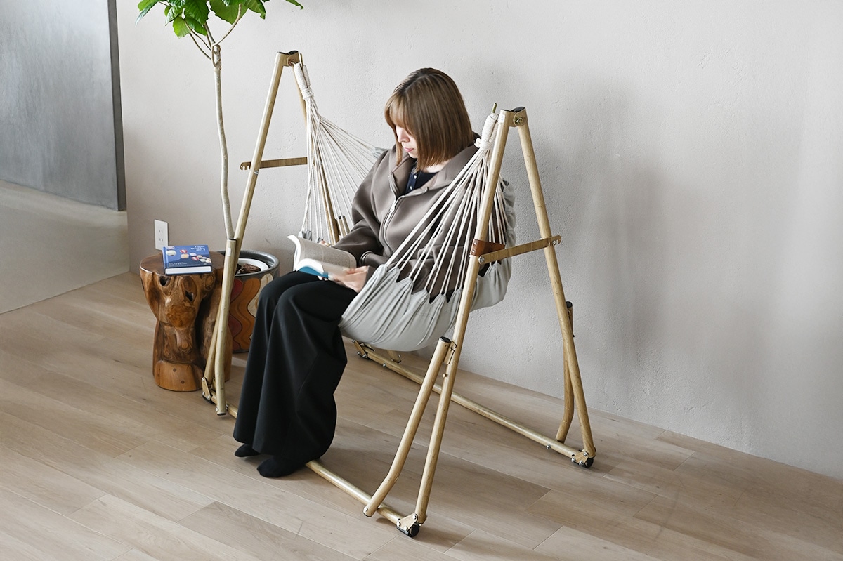 3WAY自立式ポータブルハンモック