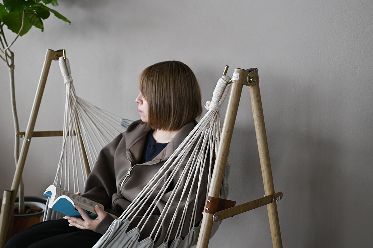 3WAY自立式ポータブルハンモック