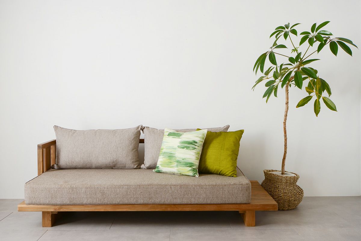 ウッドソファ（3人掛け）