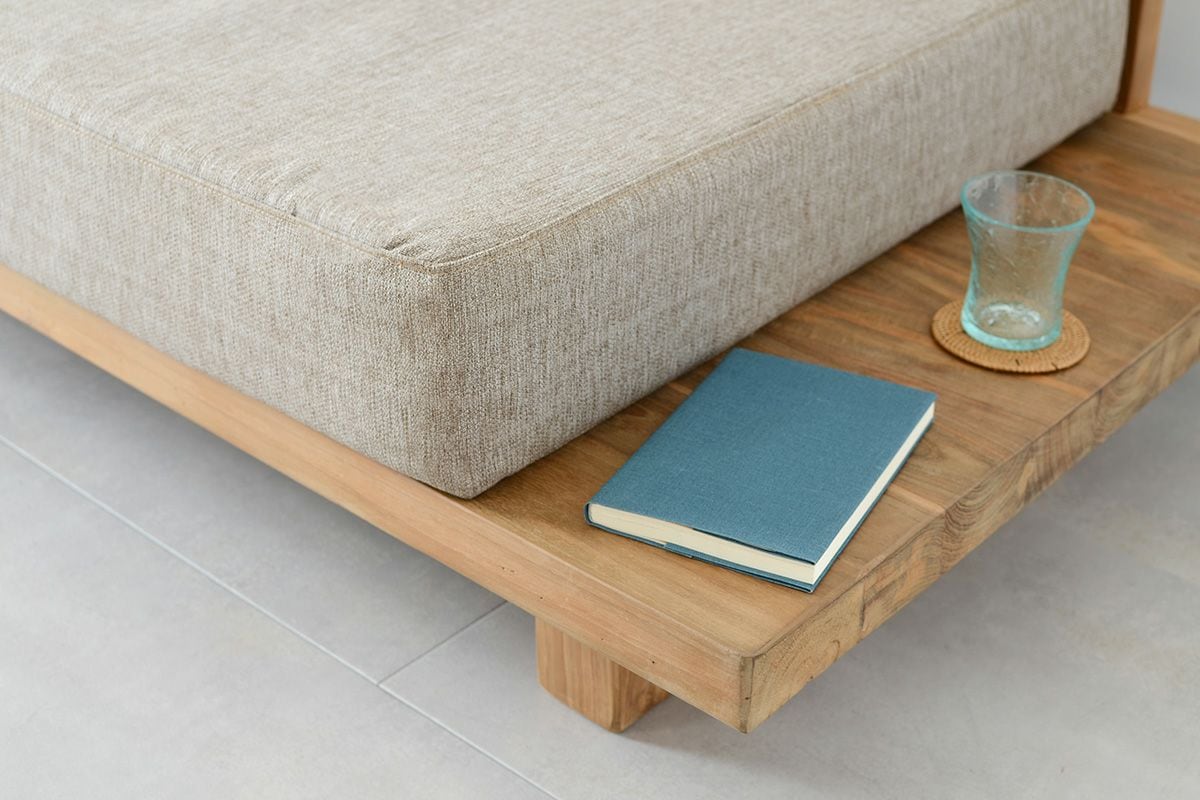 ウッドソファ（3人掛け）