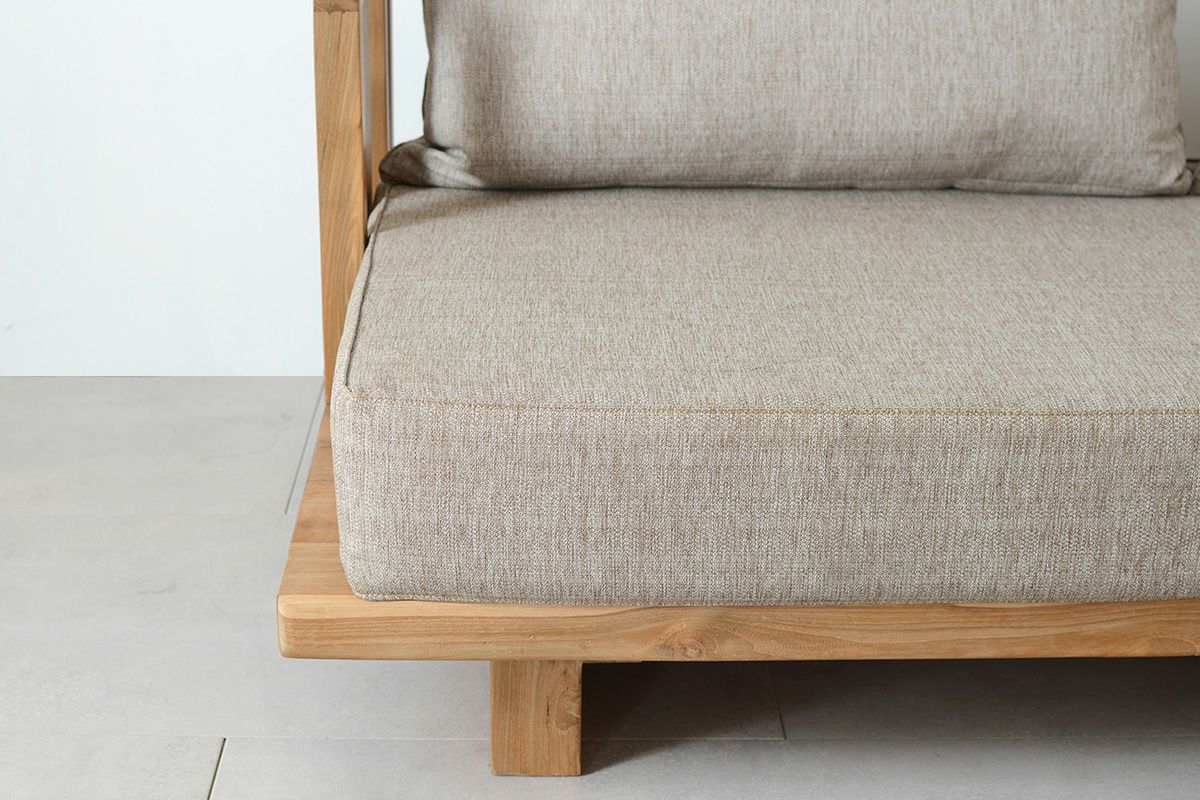 ウッドソファ（3人掛け）