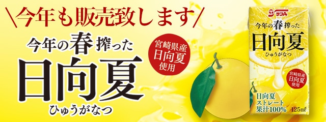 今年の春搾った日向夏