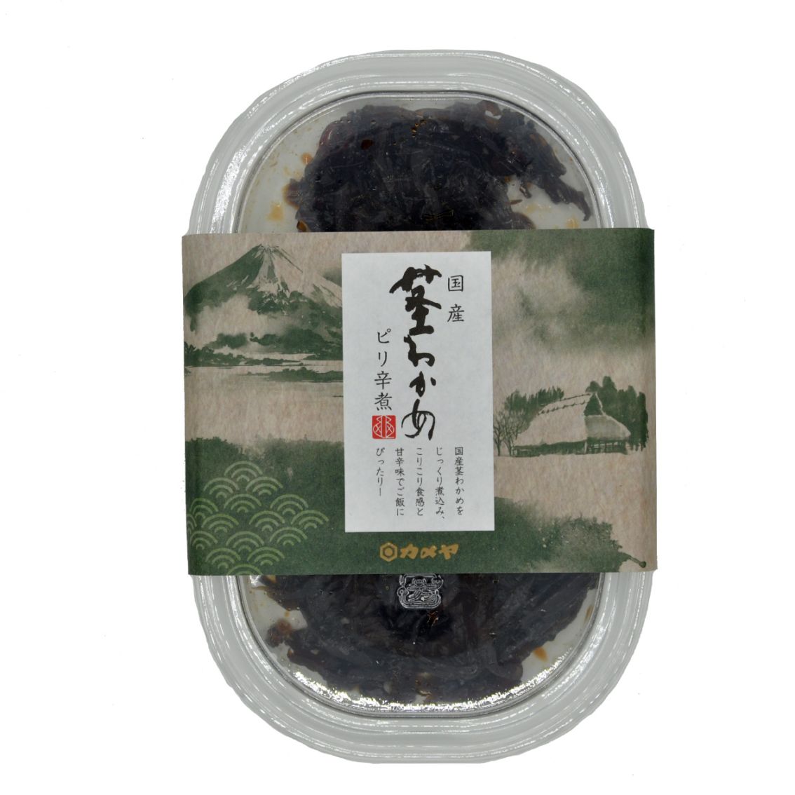 当時の「きゃらわかめ」のパッケージデザイン