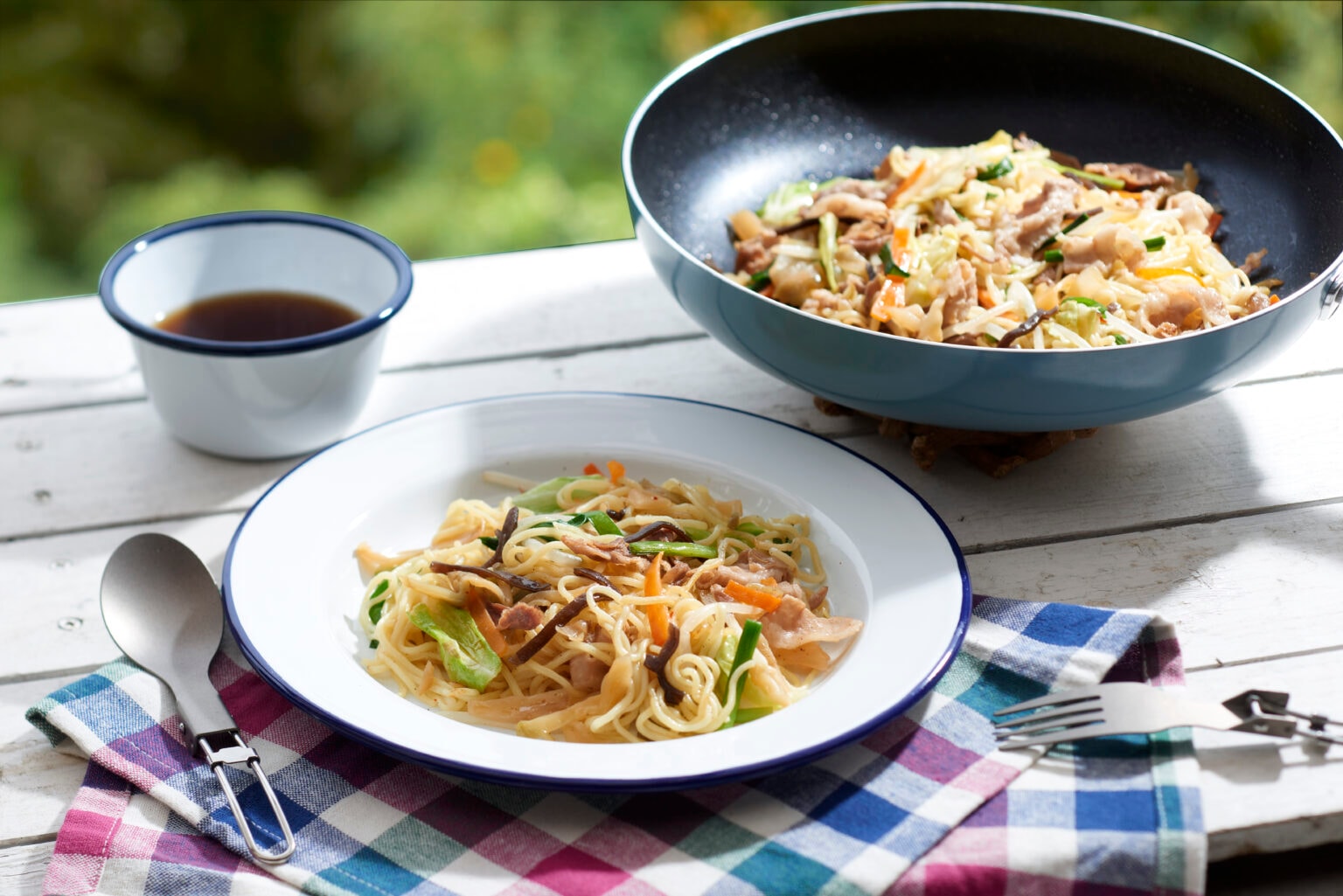 アレンジ塩焼きそば