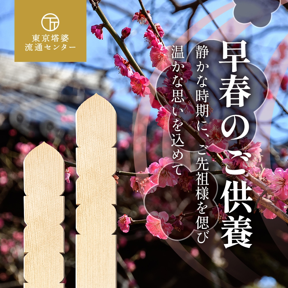 年末年始のご供養。雪の積もった寺院の景色を背景に、ご先祖様への感謝と祈りを形にする供養のご案内。