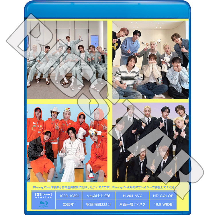 Blu-ray STRAY KIDS SKZ CODE #10 EP91-EP98 日本語字幕あり K-POP