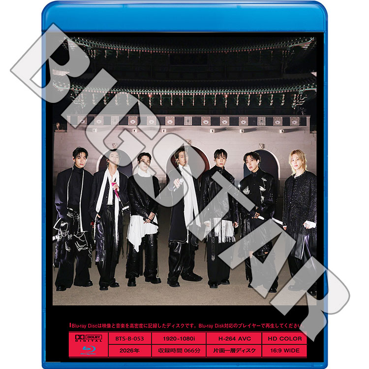 Blu-ray バンタン THE COMEBACK LIVE - ARIRANG - 2026.03.21 日本語