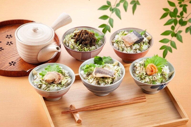 海鮮茶漬け5種