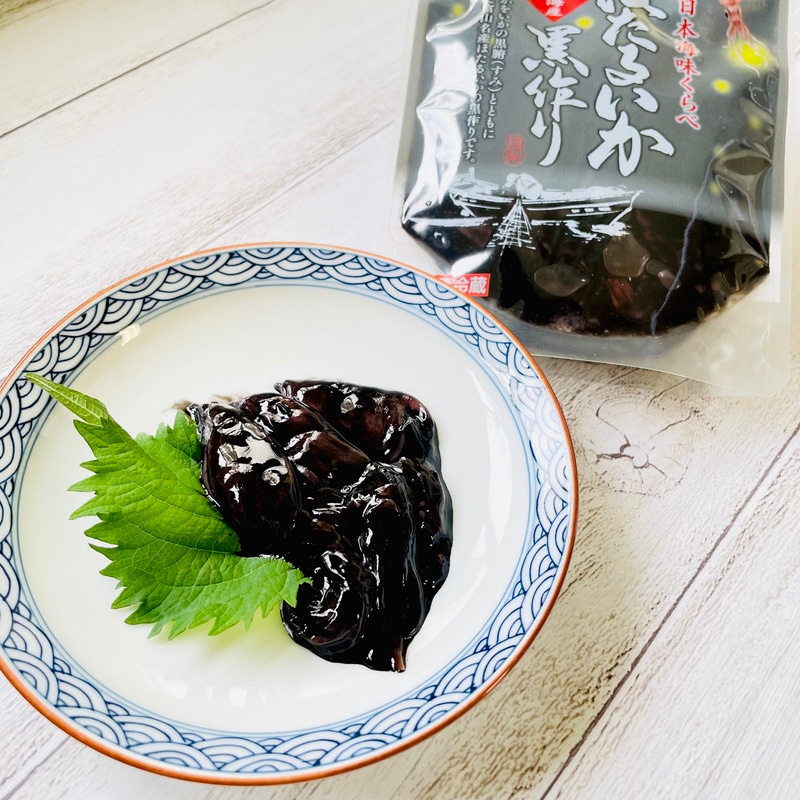 ほたるいか黒作り
