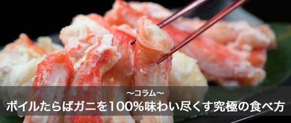 至高の饗宴を！ ボイルたらばガニを100%味わい尽くす究極の食べ方コラム