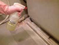 防カビ抗菌コート高耐久使用方法／浴槽エプロンへの施工