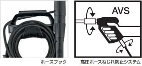 ケルヒャー 業務用冷水高圧洗浄機 HD4／8Pは機能的