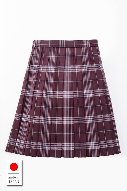 チェックプリーツスカート （48cm丈） / KANKO Harajuku Select