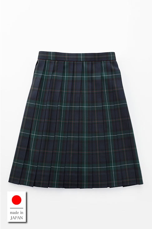 チェック夏プリーツスカート （48cm丈） / KANKO Harajuku Select