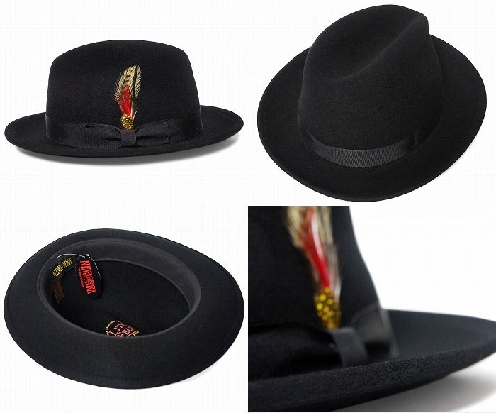 送料無料 NEW YORK HAT ニューヨークハット 5319 The Fedora ザ