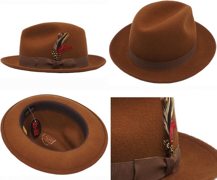 送料無料 NEW YORK HAT ニューヨークハット 5319 The Fedora ザ