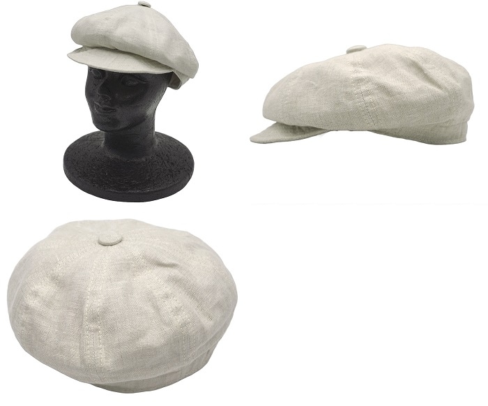送料無料 NEW YORK HAT ニューヨークハット キャスケット 6225 Linen