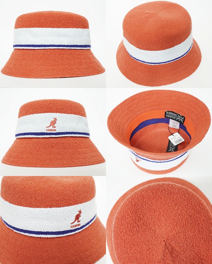 KANGOL カンゴール Bermuda Stripe Bucket バミューダ ストライプ