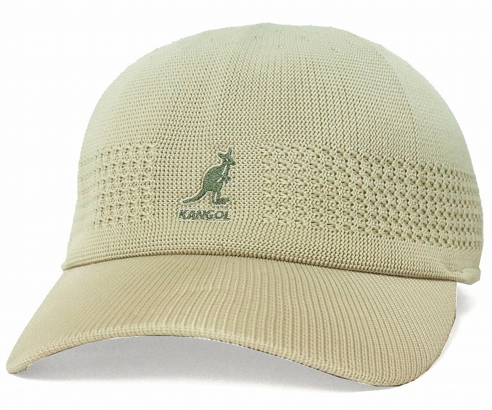 KANGOL　カンゴール　キャップ　TROPIC VENTAIR SPACECAP　トロピック　ベントエアー　スペースキャップ　ベージュ-冠屋