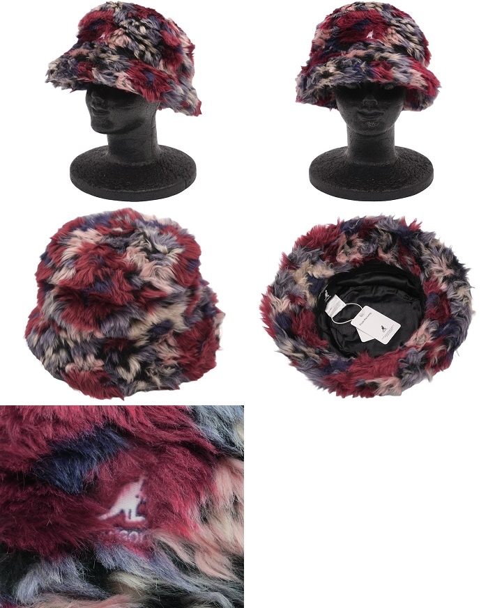 送料無料 KANGOL カンゴール ハット Faux Fur Bucket フォークス