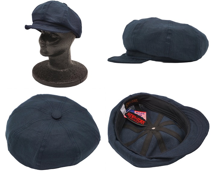 送料無料 NEW YORK HAT ニューヨークハット キャスケット 6225 Linen