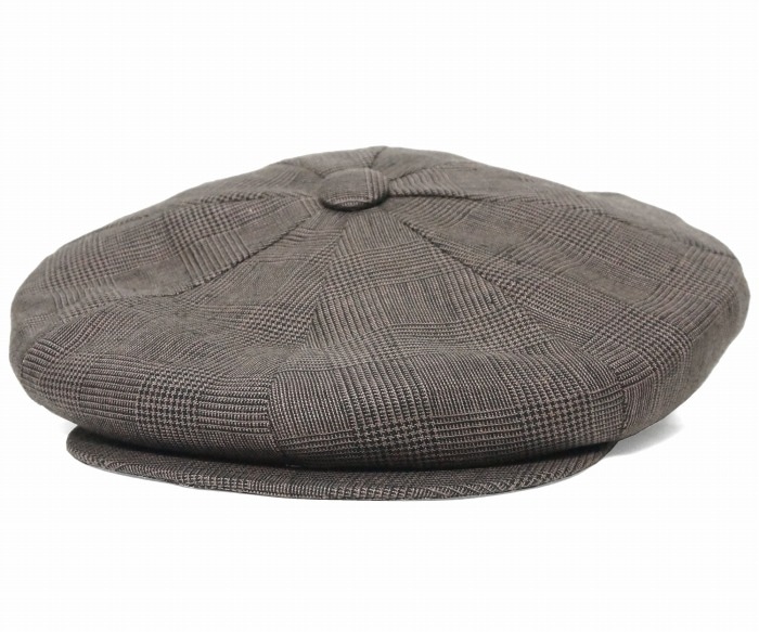 NEW YORK HAT ニューヨークハット キャスケット 6232 Plaid Linen Big