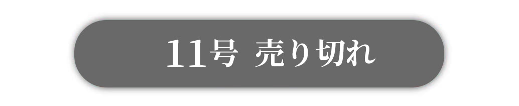 11号売り切れ