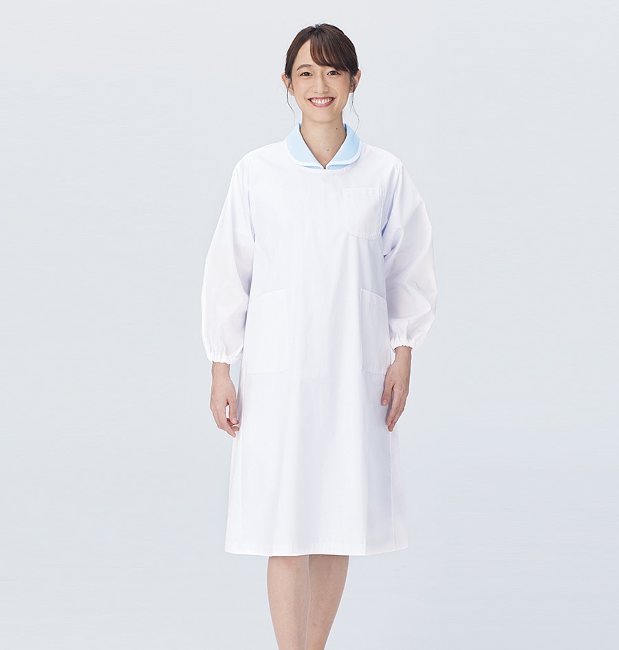 2枚組 予防衣 長袖 カゼン 139 男女兼用 メンズ レディース 介護服