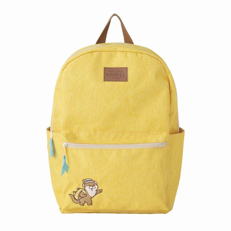 可愛い嘘のカワウソ ぬんぬんトラベルだぬ！ いっしょにおでかけ！刺繍  