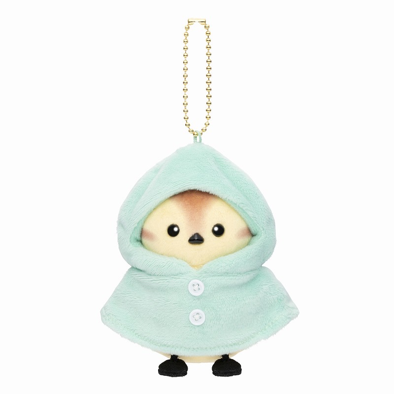 可愛い嘘のカワウソ 雨ガッパなカモちゃんマスコット | 商品で探す