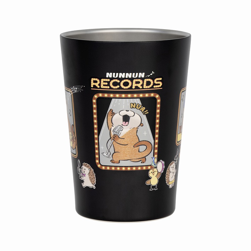 可愛い嘘のカワウソ ぬんぬんレコード 保冷・保温タンブラー | すべて