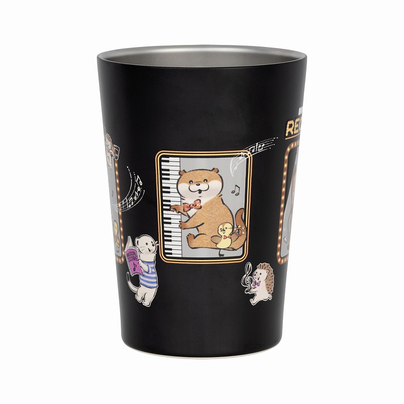 可愛い嘘のカワウソ ぬんぬんレコード 保冷・保温タンブラー | すべて