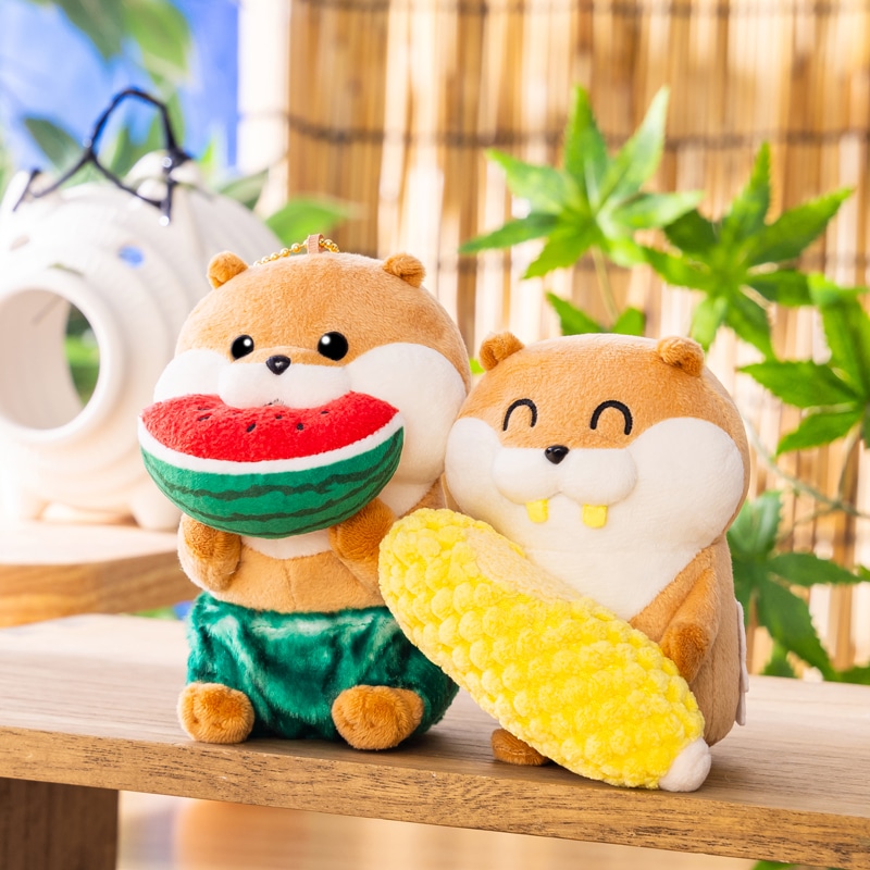 可愛い嘘のカワウソ スイカほおばりマスコット | 7月3日発売商品