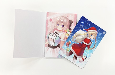 ポスカードブック切り離し写真