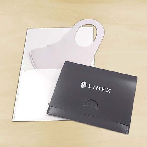 LIMEX（ライメックス）立体マスク用抗菌マスクケース 10,000枚（OPP袋入れあり）