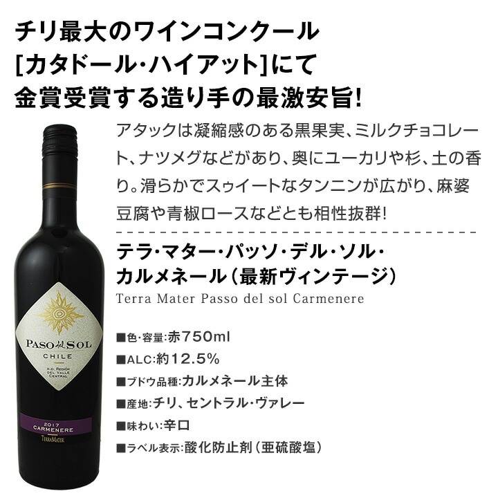 送料無料】今や輸入量ナンバーワンに輝くチリ！厳選赤ワイン9本セット