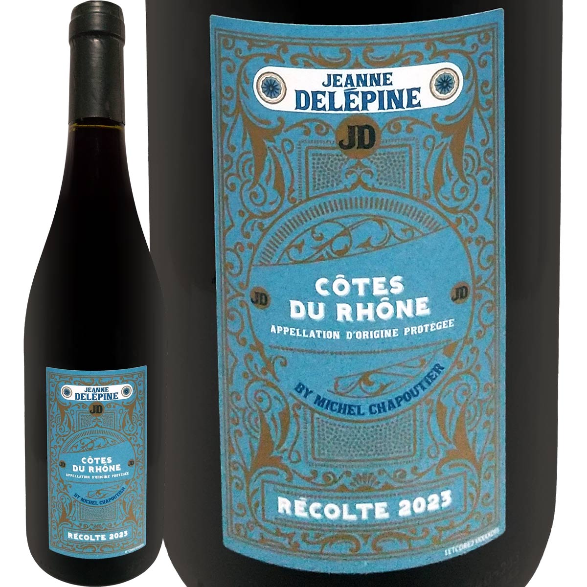 ジャンヌ・デレピーヌ・コート・デュ・ローヌ・バイ・ミシェル