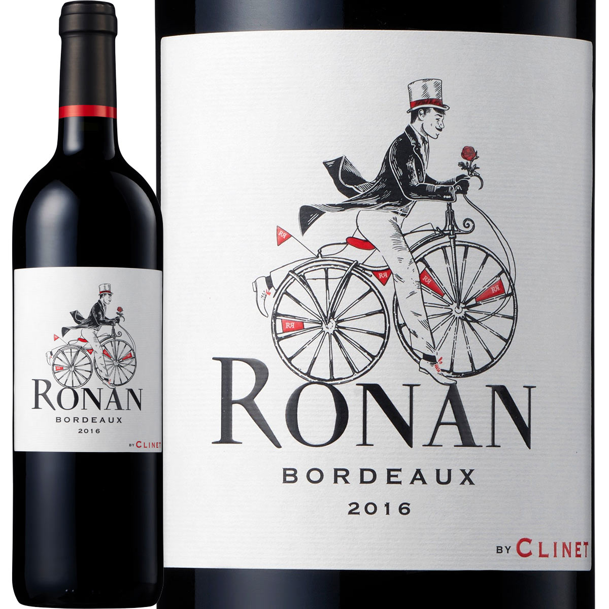 ロナン・バイ・クリネ・ルージュ 2018<br><br>750ml ボルドー 赤ワイン