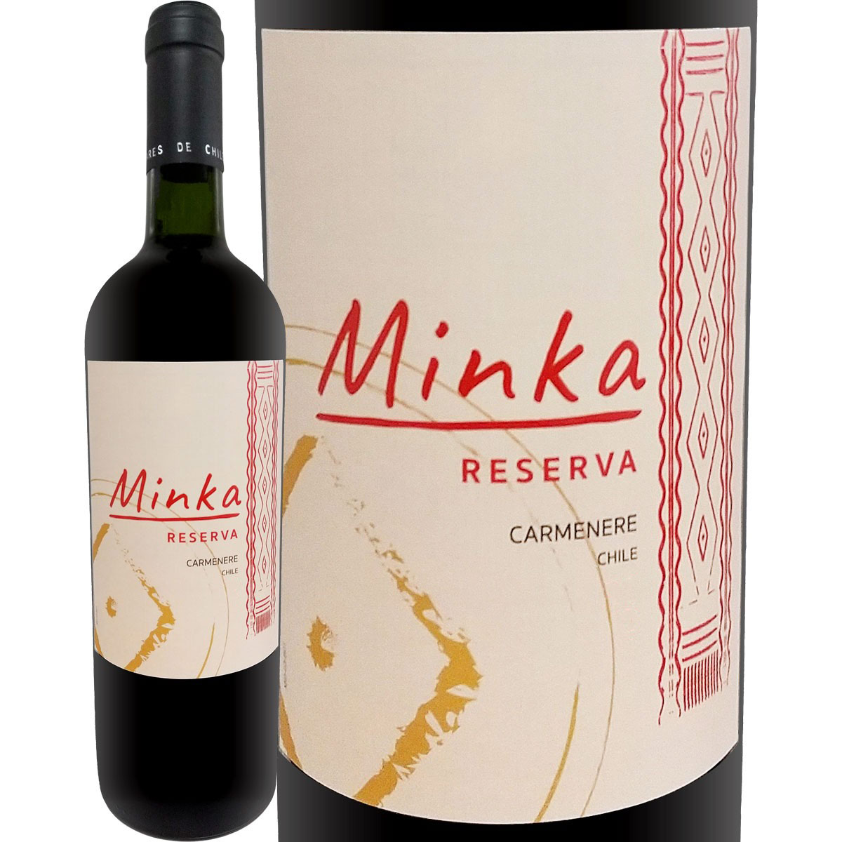 ミンカ・レゼルヴァ・カルメネール2023【赤ワイン】【750ml】【チリ