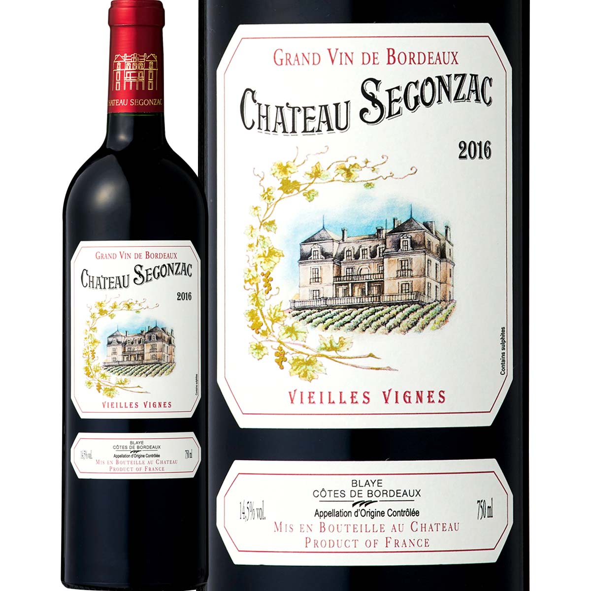 シャトー・スゴンサック・ヴィエィユ・ヴィニュ 2020 | 赤ワイン