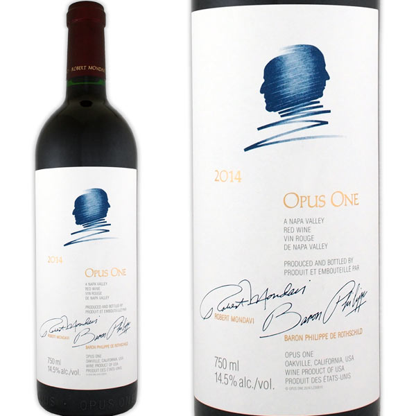 オーパス・ワン　2014【アメリカ】【赤ワイン】【750ml】【フルボディ】【辛口】【パーカー96点】【Opus One】-京橋ワイン