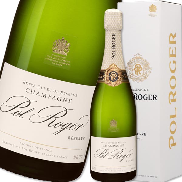 シャンパーニュ ポール ロジェ ブリュット レゼルヴ 白750ml シャンパン 箱入り 正規輸入品 サクラ アワード ダイアモンド トロフィー 英国王室御用達 Pol Roger ハリー王子 ウィリアム皇太子 ロイヤル ウエディング