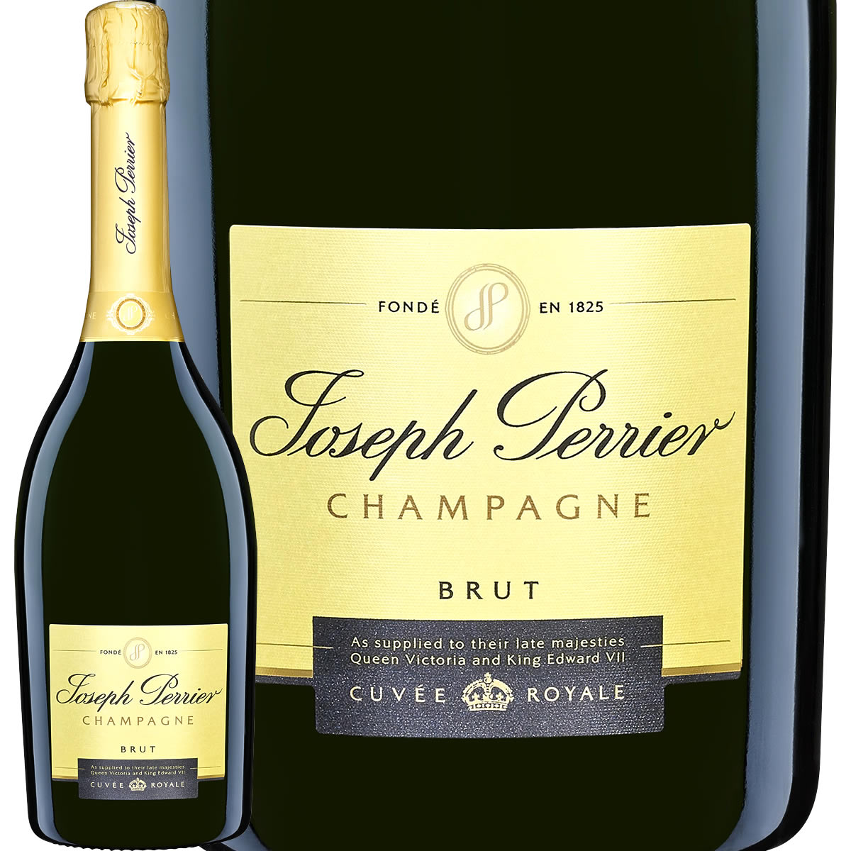 シャンパーニュ ジョセフ ペリエ キュヴェ ロワイヤル ブリュット フランス 白スパークリングワイン 750ml 辛口 箱なし Joseph Perrier Champagne スパークリングワイン 京橋ワイン