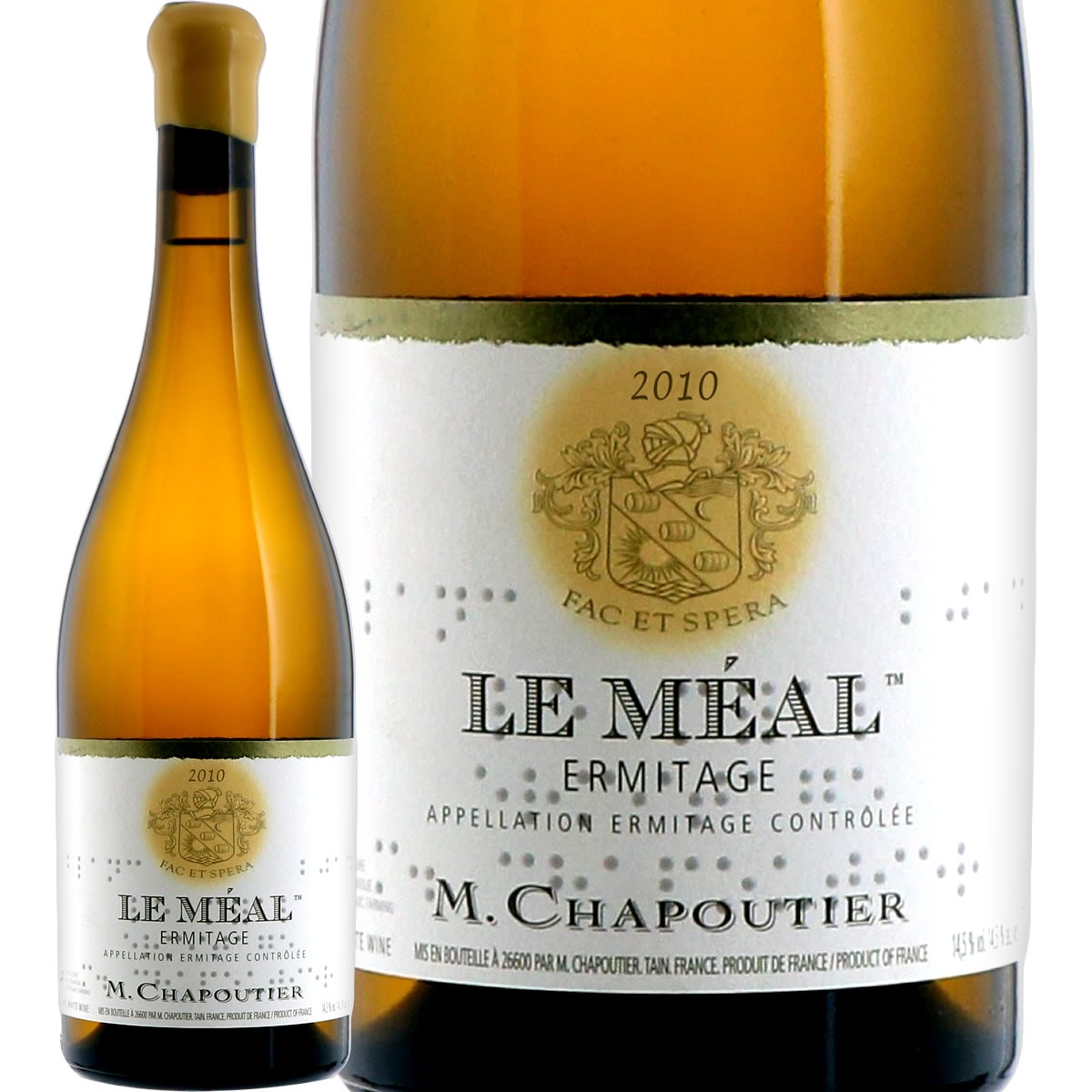シャプティエ・エルミタージュ・ブラン・メアル　2010, Chapoutier Ermitage Blanc Le Meal-京橋ワイン