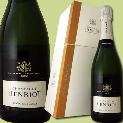 アンリオ・ブリュット・ブラン・ド・ブラン(クーラーボックスつき）【シャンパン】【750ml】【正規】【箱入り】【Henriot】-京橋ワイン