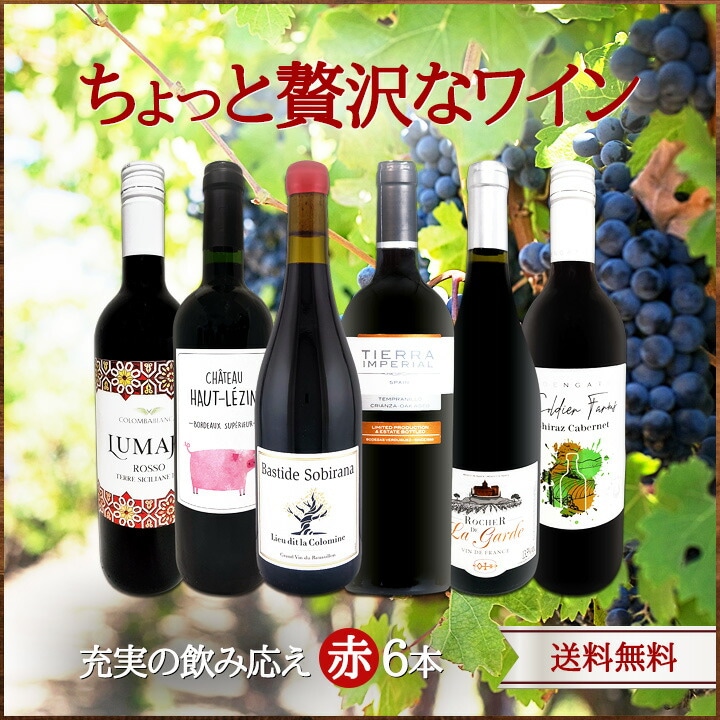 送料無料】第179弾！当店厳選！これぞ極旨赤ワイン！『大満足！充実の 